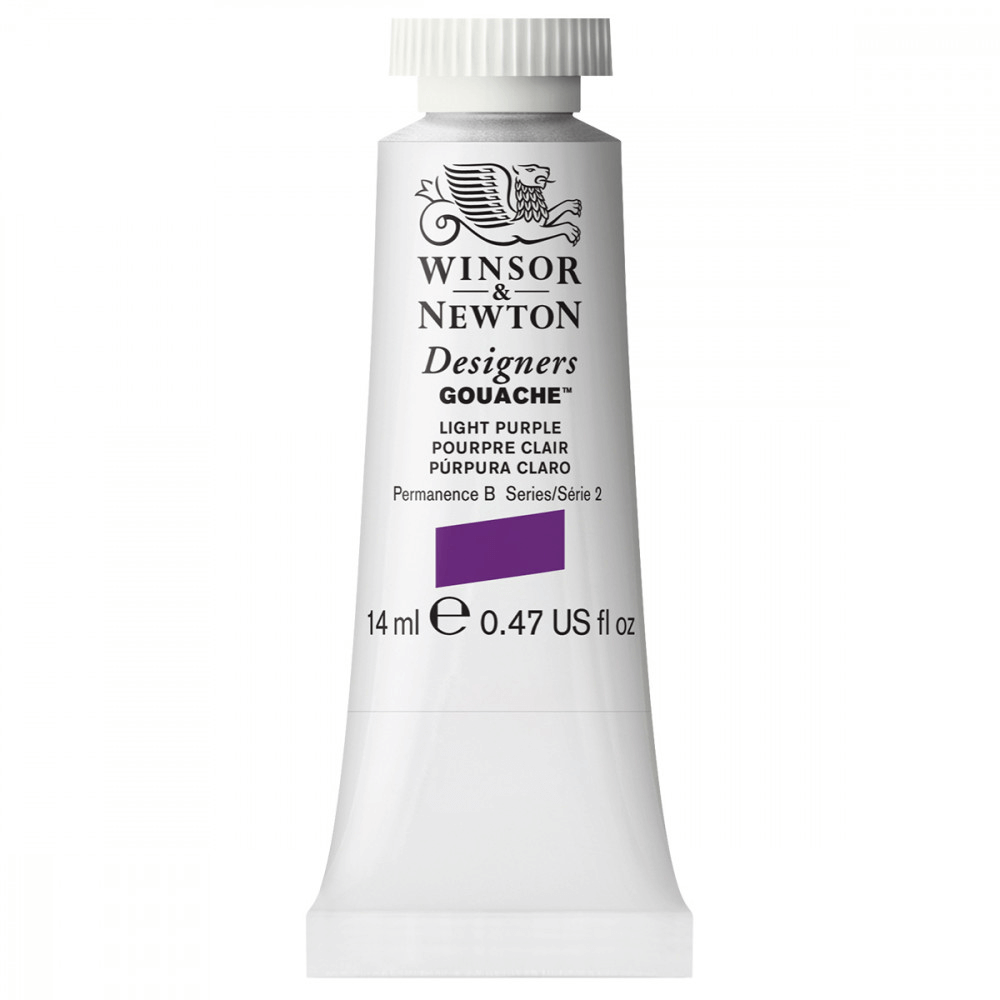 Tinta Guache Winsor & Newton Designers 14ml S2 360 Light Purple